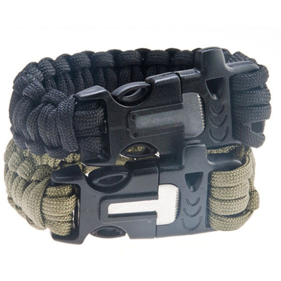 4in1 Flint Fire starter paracord