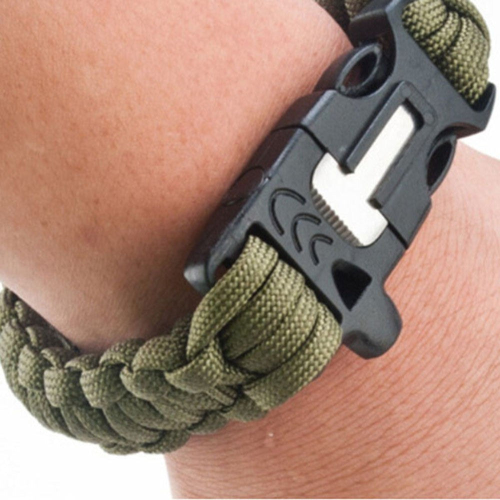 4in1 Flint Fire starter paracord