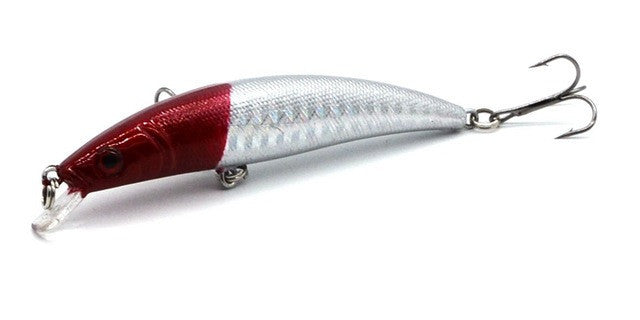 Minnow Hard Bait with 2 Fishing Hook